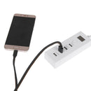 USB 4 Port Multifunction Charger Quick Charging 5V 2A Extension Socket(EU)