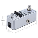 Rowin Lef-317B Bass Eq Equalizer Guitar Effect Pedal 5-Band Pedal Aluminum