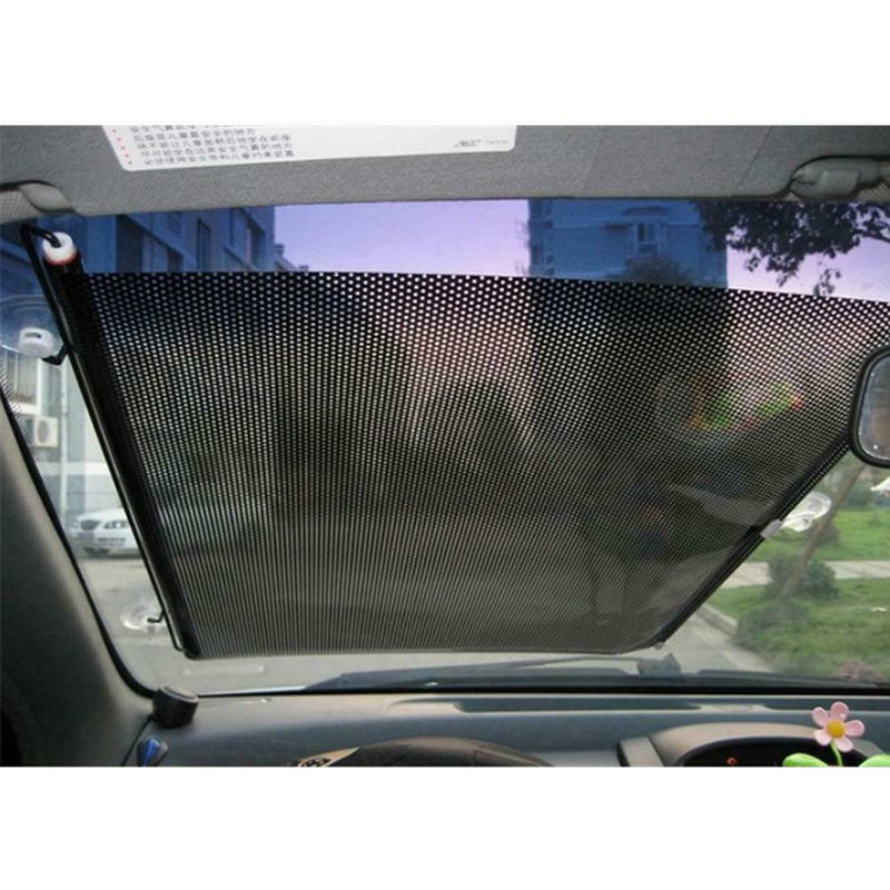 Car 40cm x 60cm Auto Retractable Side Window Car Sun Shade Curtain A