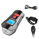 USB Charging Bike T6 LED Headlights 4 Modes Bicycle Safety Riding Front Lamp Set