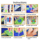 5D Diy Diamond Painting Kits,Full Drill Diamond Painting Rhinestone Embroid