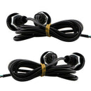 4 Pcs Car 12V 23Mm Dual Color Switchback 4014 12 Led Drl Eagle Eye Daytime  G8P9