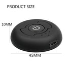Black Wireless Multi Points Bluetooth Audio Transmitter Splitter Music Adapter