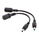 7.4x5.0mm Female 4.5x3.0mm Male Power Adapter Cable for for Dell Laptop