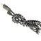 Micro USB Data Line Charging Cable Stretch Cord for Android Phone 40cm Black