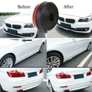 1Pc New 2.5M Car Front Bumper Lip Spoiler Splitter Skirt Rubber Protector Body