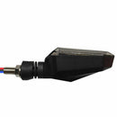 2Pcs Motorcycle LED Blue And Yellow Dual Colors Turn Signal Lamp Lights