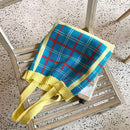 Large-Capacity Shoulder Bag Fashion Wild Casual Tote Bag Wool Woven Bag Bea