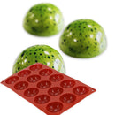 2x Half Ball Sphere Silicone Cake Mold Muffin Chocolate Cookie Baking Mould DIY