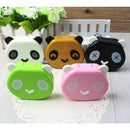 Travel Soak Storage Contact Lens Case Holder Box Container Panda Design 3C