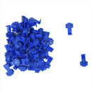 5X(50pcs Quick Splice Connectors Lock Wire Terminals Crimp Electrical ElectV6Z5)