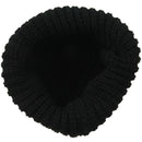 Men's Hat Winter Wool Hemp Cap Hat (black)