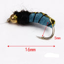 40pcs / Set Fishing Flies Kit Trout Salmon Flies Hook Assorted Insects Lure