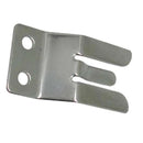 Stainless Steel Microphone Clip Hailers VHF CB Radio Mic Clamp 1" X 1-15/16