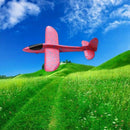 4X(38CM EPP Foam Hand Throw Airplane Rubber Band Ejection Outdoor Launch GlH9U7)