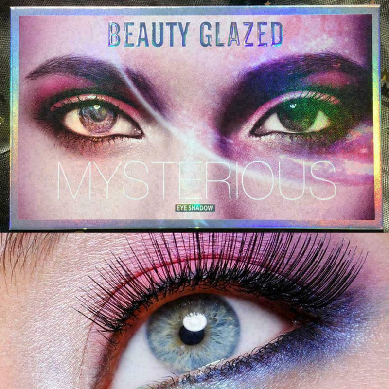 Beauty Glazed Eyeshadow Palette 18 Color Eye Shadows Make Shi L1O7 Waterpro I1Q7