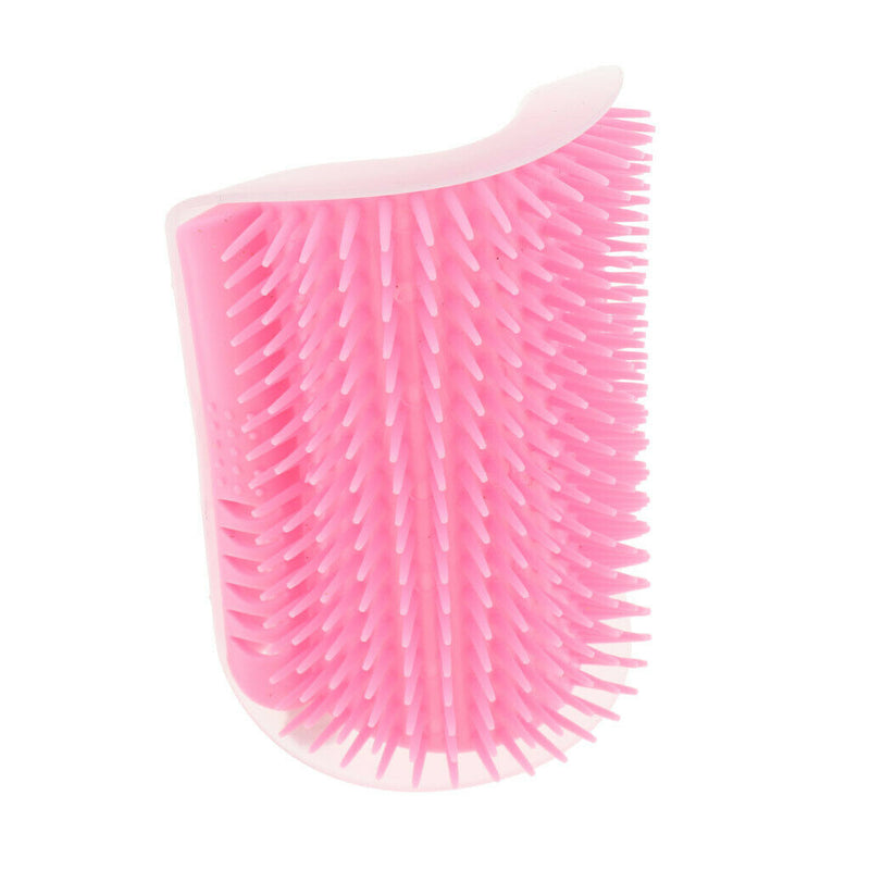 Cat Self Groomer, Cat Corner Groomer with Catnip,Perfect Massager Tool for Cats