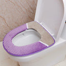 Toilet Seat Cover Thicken Plush Toilet Pad Lid Bathroom Mat Cushion Carpet