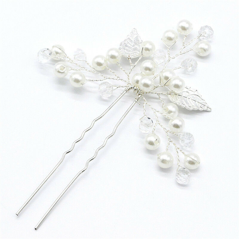 2pcs Women Hair Pins Bridal Hairpins Wedding Hair Ornaments Hair Accessories Kw