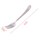 Stainless Steel Dinner Fork Long Handle Table Forks Korean Cutlery High Quali&+