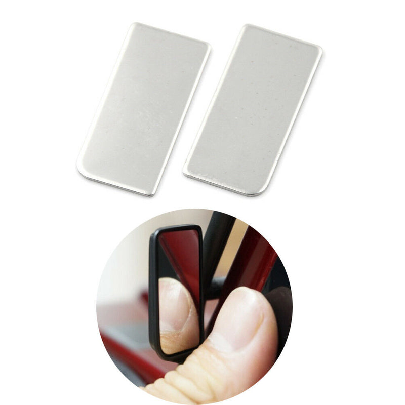 2pcs Rearview Mirror Simulation Lens For 1:10 Truck Parts LJ