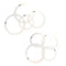 2 Packs Drum Muffler Dampening Rings Tone Control for Drum Set Jazz Drum