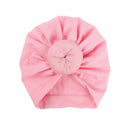 1 PC Fashion Donut Baby Hat Newborn Elastic Cotton Baby Beanie Cap Multicol