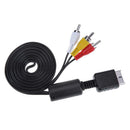 Audio Video to RCA AV Adapter Cable for PlayStation2/3 Game Console