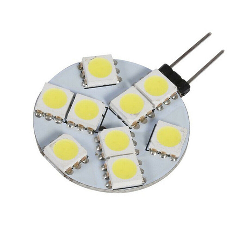 G4 4W 9 LED 5050-SMD Warm Warm White Spotlight Cabinet Bulb DC 12V