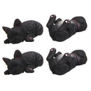 4 Pieces Sleeping Dog Will Be A Lovely Decoration For Your Home Or Any Other