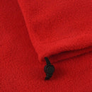 Unisex Fleece Thermal Snood Hat Neck Warmer Ski wear Scarf (Red)