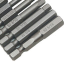 11Pcs Hex Wrench Set Hex Bit Electrician 50Mm Hex with Magnetic Inch Hex He