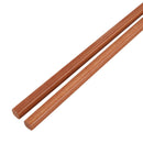 Ironwood Noodles Cooking Chopsticks 42cm Length 1 Pairs Dark Brown J2R9