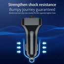 Car Bluetooth V5.0 FM Transmitter Fast Charge Radio Adapter Hands-Free Call