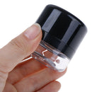 15G Empty Loose Container Makeup Case Travel Kit Cosmetic Sponge Holder & Mirr_