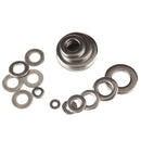 380-Pack Stainless Steel Flat Washer Assortment Set (M2 M2.5 M3 M4 M5 M6 M8