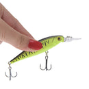 9.4g/10cm fishing lures baits floating bass crankbai popper hard lures hook 7