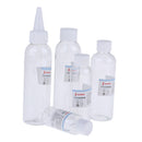 5Pcs Portable Picnic BBQ Cooking Spice Jar Pepper Salt Sugar Shaker Bottle