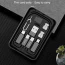 BUDi Kzble CARD multi-function data cable storage support wired charging storage
