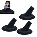 3pcs Jewelry Display Stands Hand Jewelry Display Organizers Rack Black