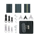 85pcs Replacement Zipper Repair Kit Easy Pull Metal Zipper Heads Install Pliers