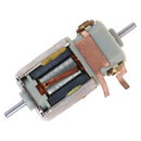 DC 12V-24V High Speed Mini Motor Engine 1.5mm Dual Shaft Axis DIY Slot Car  OZ