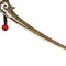 Wedding Retro Hair Clasp Hairpin Chinese Tassel Beads Slide Metal Hair Stick