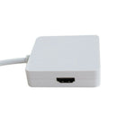 3 in 1 Mini Display Port Thunderbolt DP to DVI VGA HDMI Adapter Cable for A R9X5