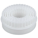 6 Pcs mould punch Pastry Biscuit Cake Fondant sugar paste Round Cutter C4A6