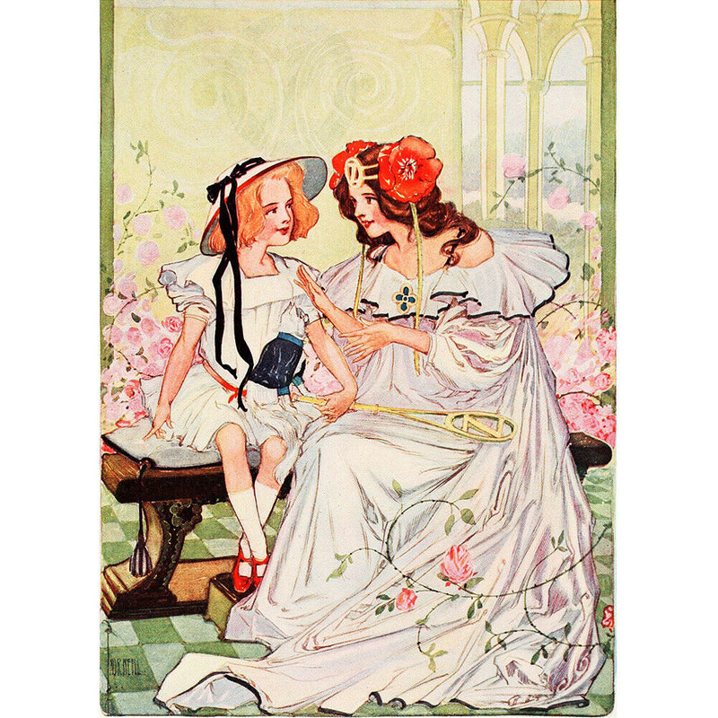 1000pcs Mother and Daughter DIY Jigsaw Puzzle Painting Picture Decoration
