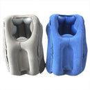 Inflatable Travel Sleeping Bag Cushion Neck Pillow for Outdoor Airplane- BX