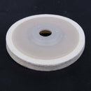 1 pieces 4 inch Round Polishing wheel wool felt polishers pads NEW D1Z9
