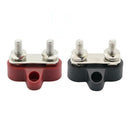 Bus Bar Terminal Blocks Heavy Duty M6+M6 Negative Power Distribution Studs A