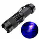 1X Aluminum High Power 10W 395nm UV Lamp Purple Violet Light LED Flashlight LJ